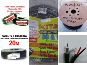 Beberapa Pilihan Merk Kabel Coaxial RG6 Yang Bagus Dan Perbedaan RG59 ...