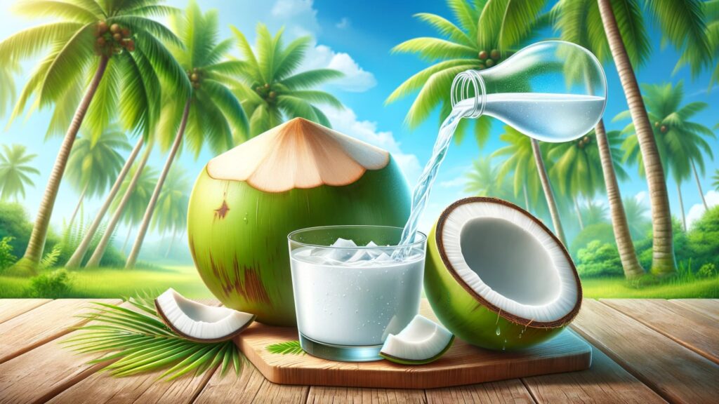 manfaat minum air kelapa muda