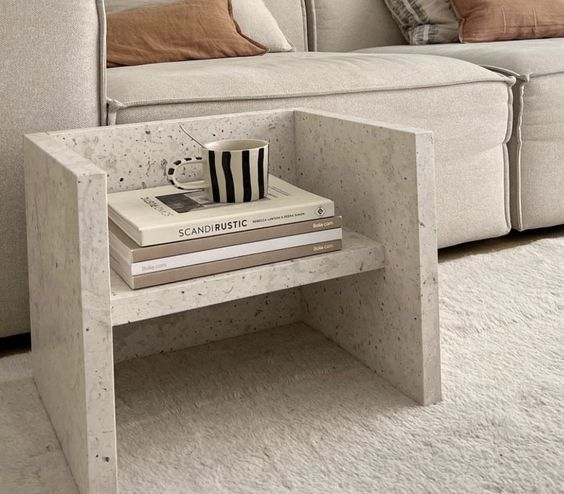 Inspirasi desain furniture batu alam yang mewah dan elegan